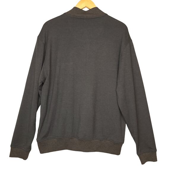 Pebble Beach Performance Men's 1/4 Zip Pullover Sweater Medium Long Sleeve Golf - Picture 9 of 16